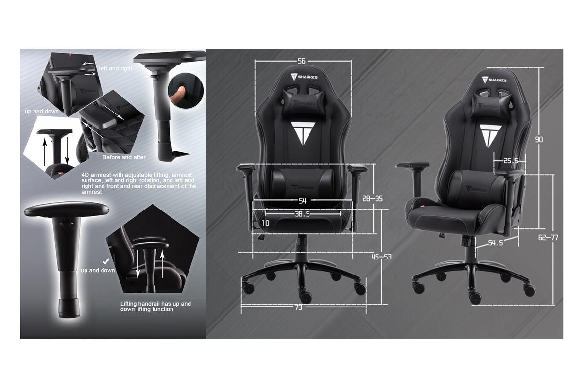 Sharker - Professional Quality Gaming Chair