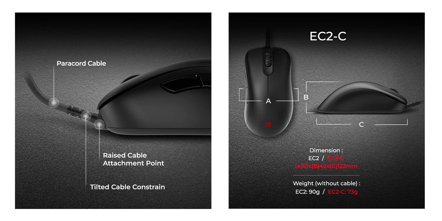 Benq ZOWIE EC2-C Mouse For Esports